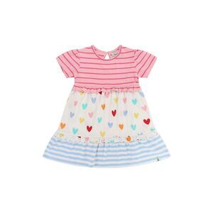 Lilly And Sid Girls  Mix Print Hearts Dress